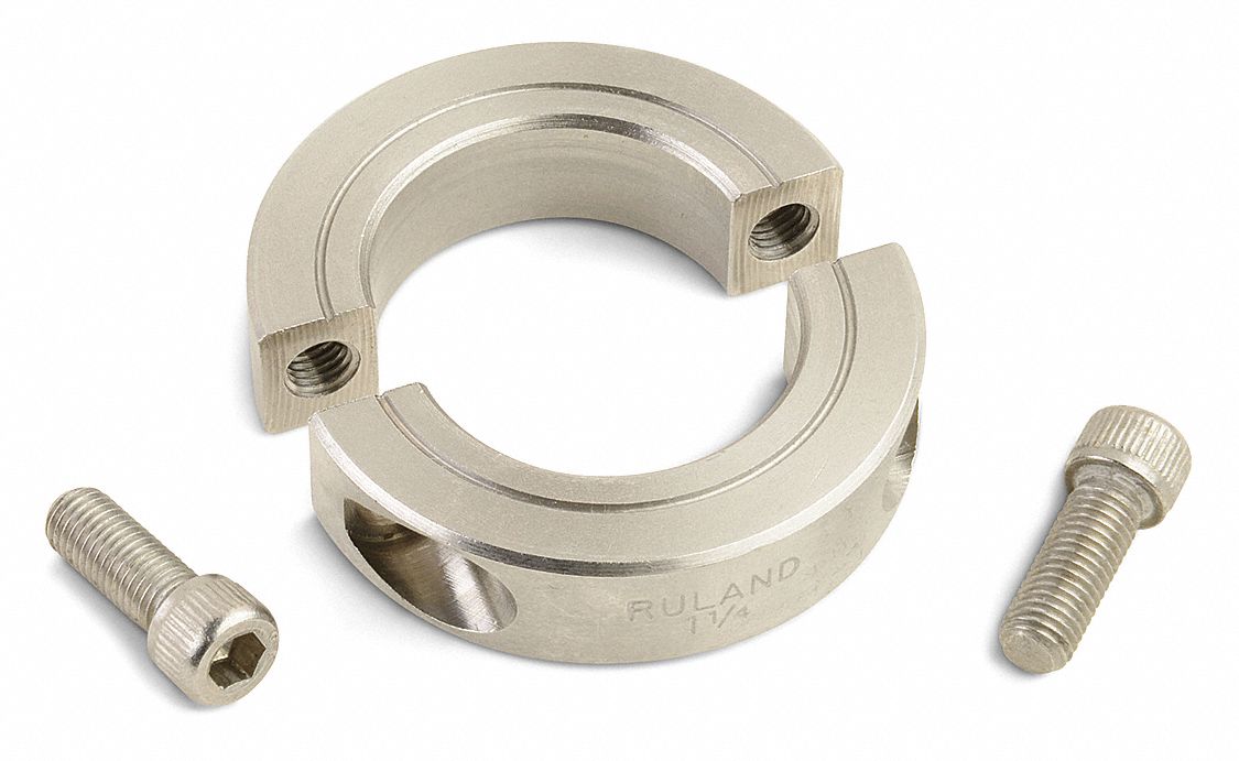 RULAND MANUFACTURING 303 Stainless Steel Shaft Collar, Clamp Collar