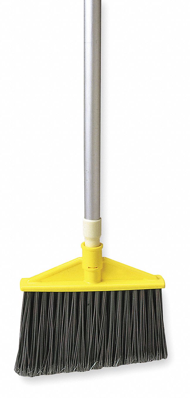 RUBBERMAID COMMERCIAL PRODUCTS Synthetic Angle Broom, 101/2" Sweep