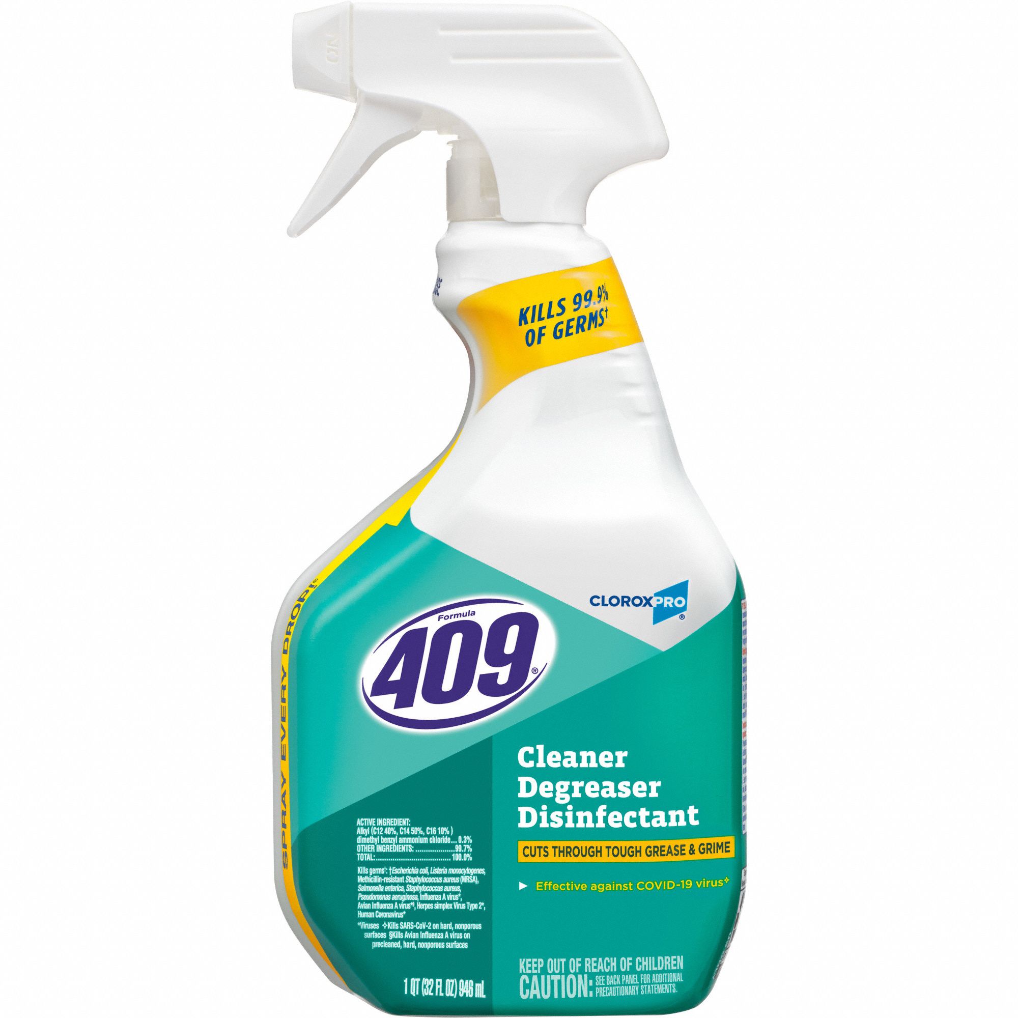 FORMULA 409, Solvent Based, Trigger Spray Bottle, Cleaner/Degreaser