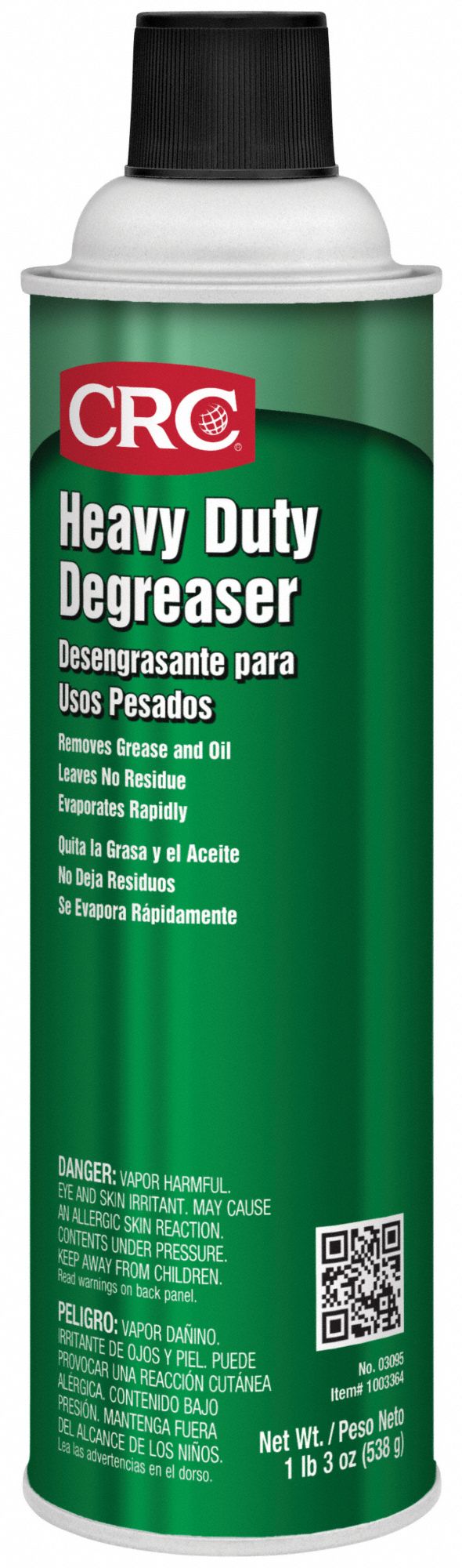 CRC Heavy Duty Degreaser, Aerosol Spray Can Container Type, 20 oz