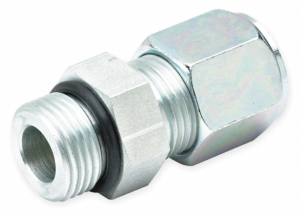 Parker 46 F5BUS Parker Straight Thread Connector Zinc Plated Steel