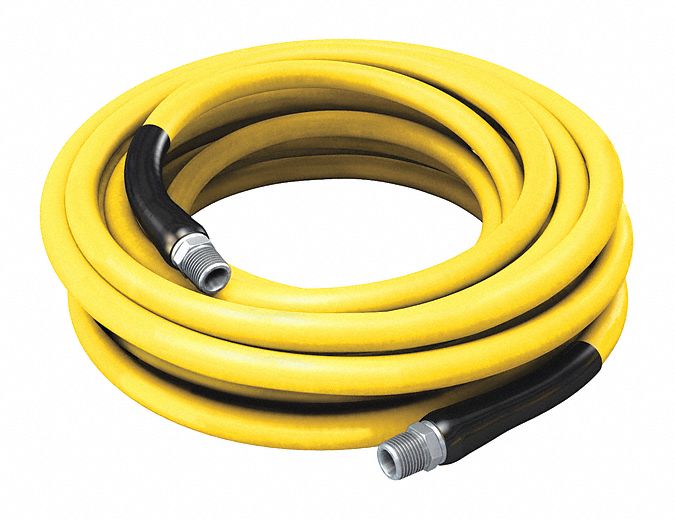 CONTINENTAL Pressure Washer Hose, 3,000 psi, 0° to 250°F Temp. Range, 1