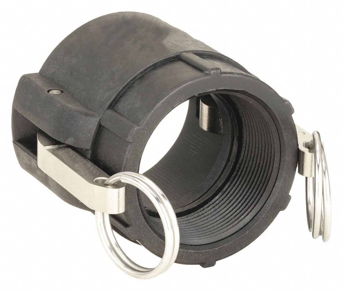 BANJO Cam and Groove Coupling, Body Material Polypropylene, Type D