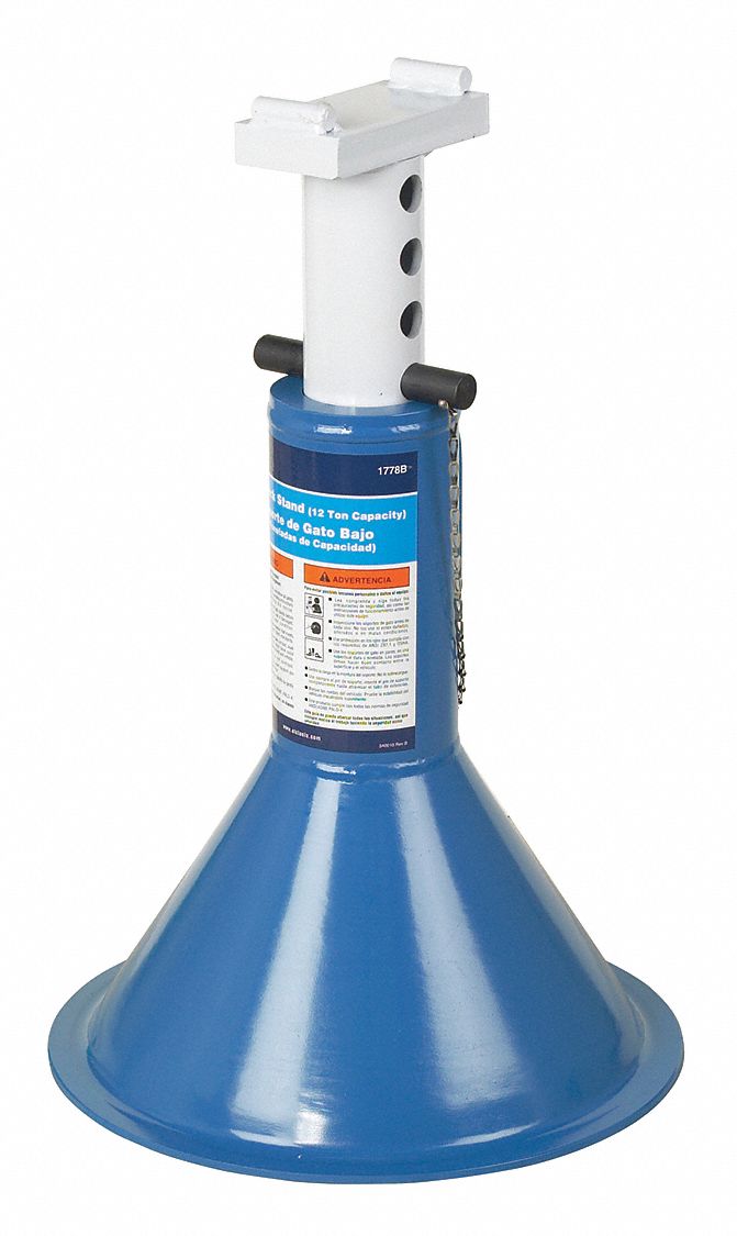 OTC Jack Stand 16 in. Base Size, 12 ton Lifting Capacity (Tons