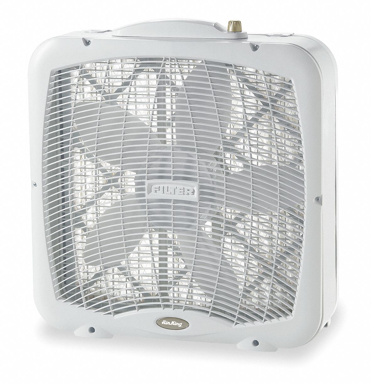 Box Fan, NonOscillating, 120V, Number of Speeds 3 Grainger