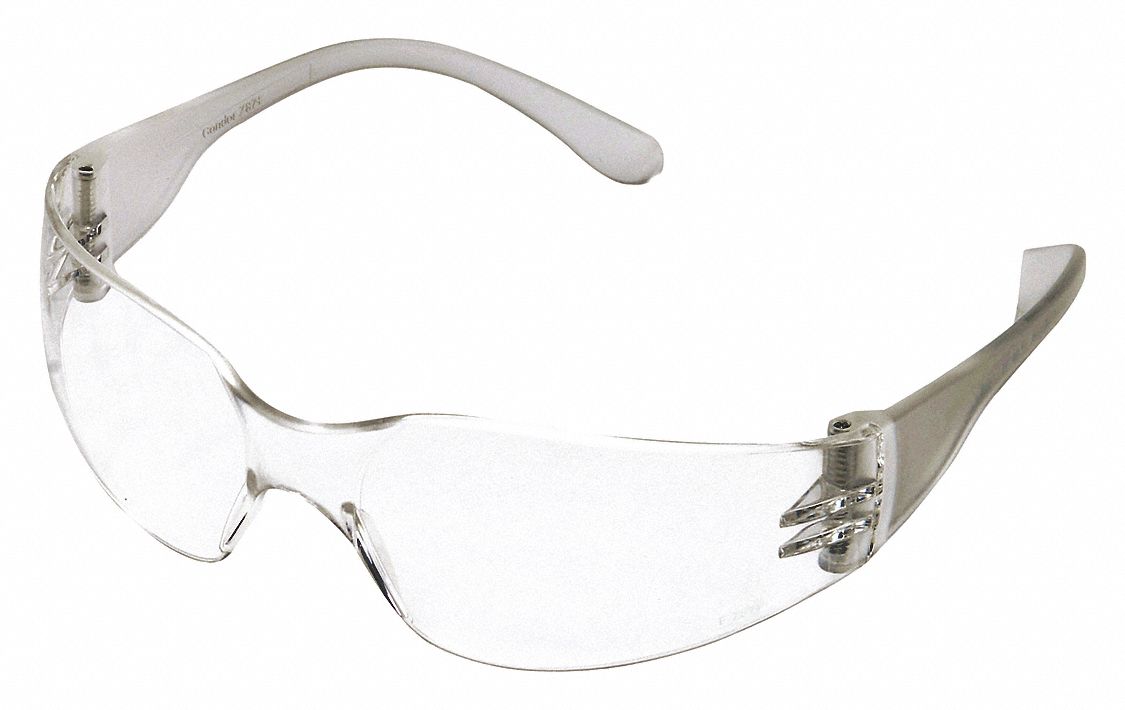 CONDOR Safety Glasses AntiFog /AntiStatic /AntiScratch, No Foam