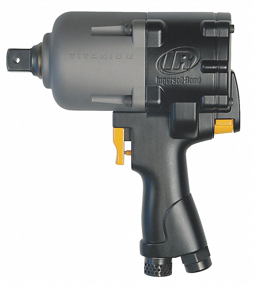 INGERSOLL RAND Air Powered, Impact Wrench, 90 psi, 1,650 ftlb