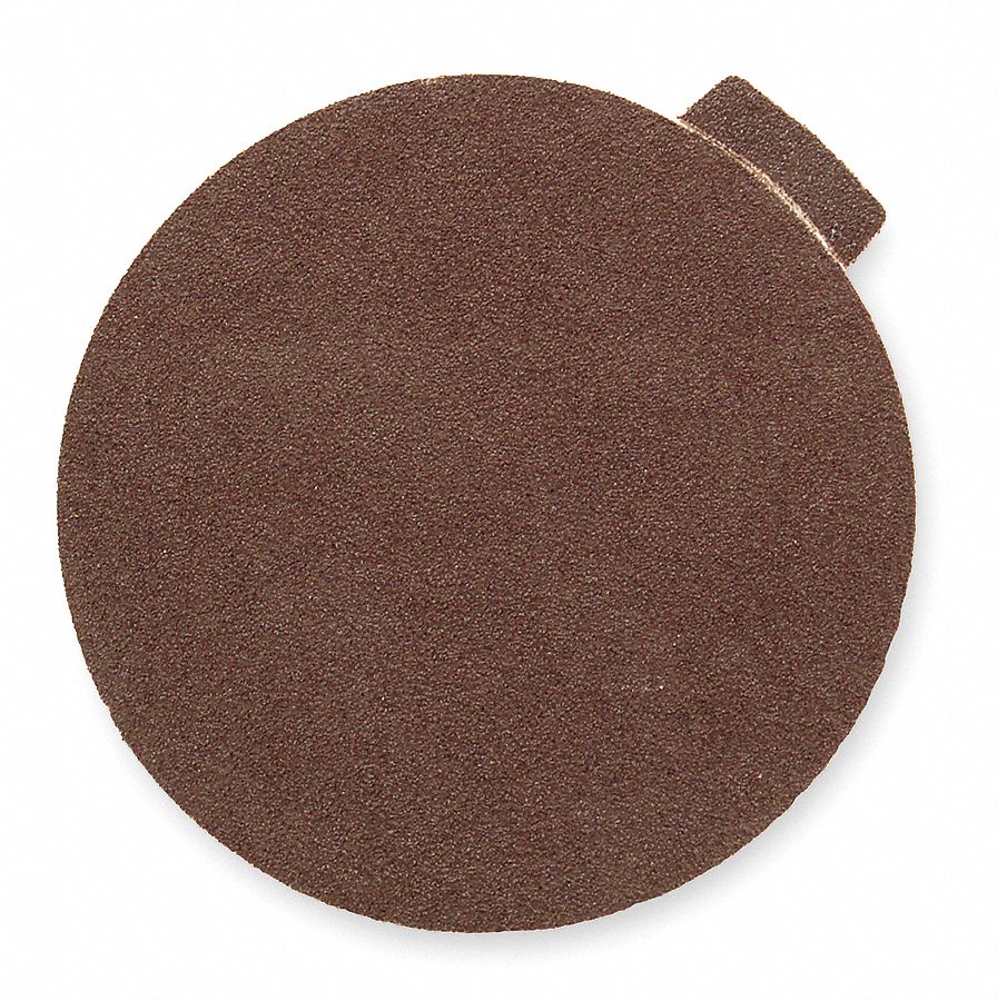ARC ABRASIVES Coarse, Aluminum Oxide, Coated, PSA Sanding Disc, 2 in