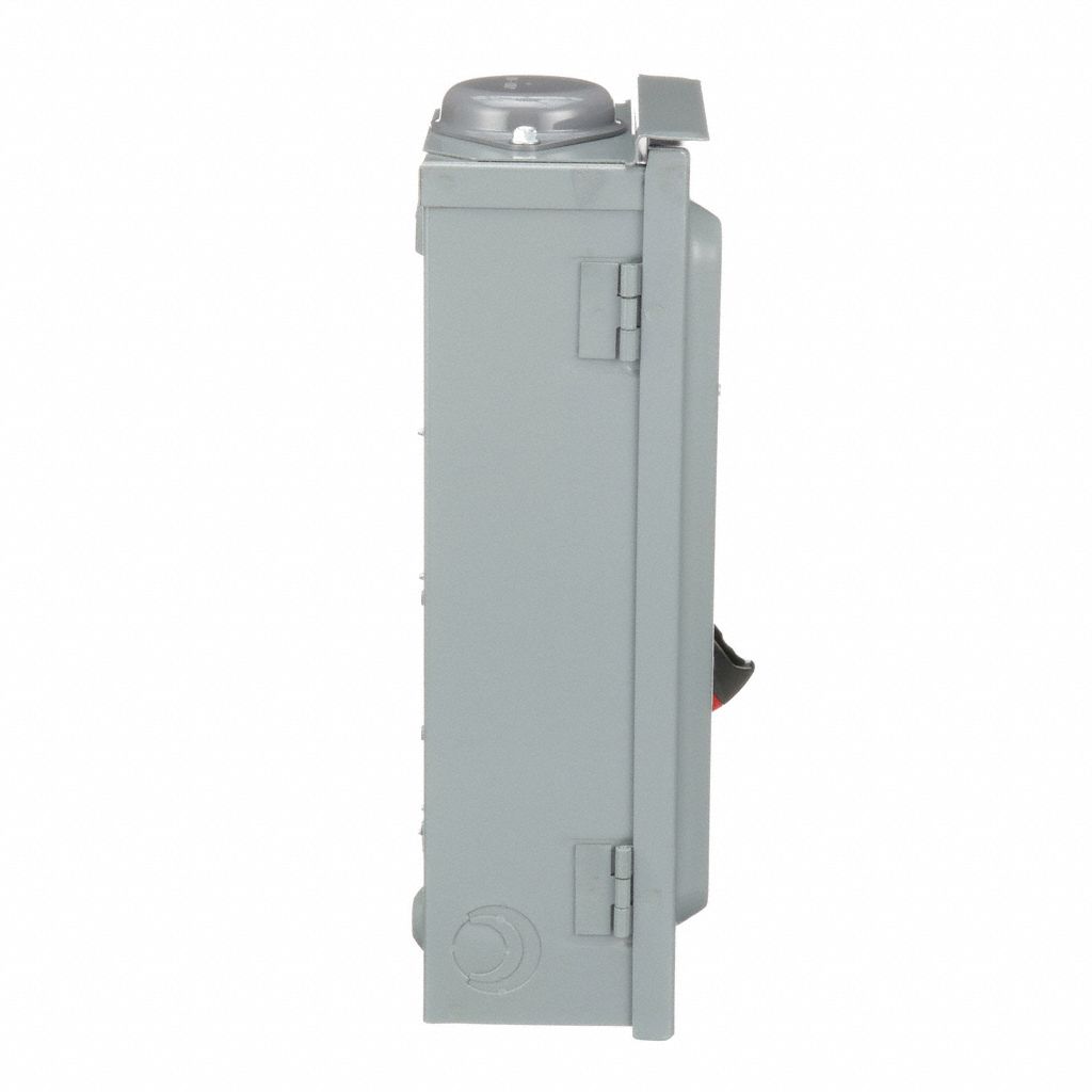 SQUARE D Safety Switch 30 A Amps AC, 15 HP 600V AC, 3R, 3 Poles, 3