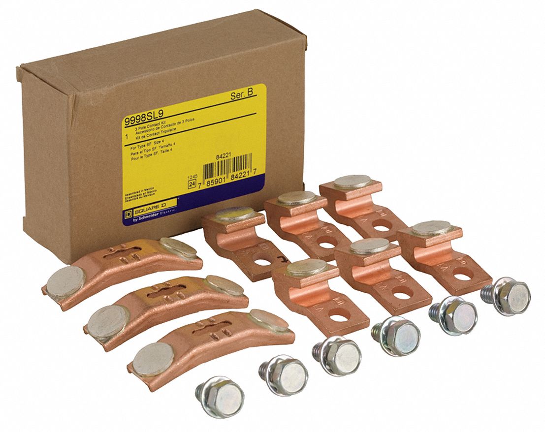 SQUARE D, 3 Contacts Included, 8536SF Starters/8903SV Lighting