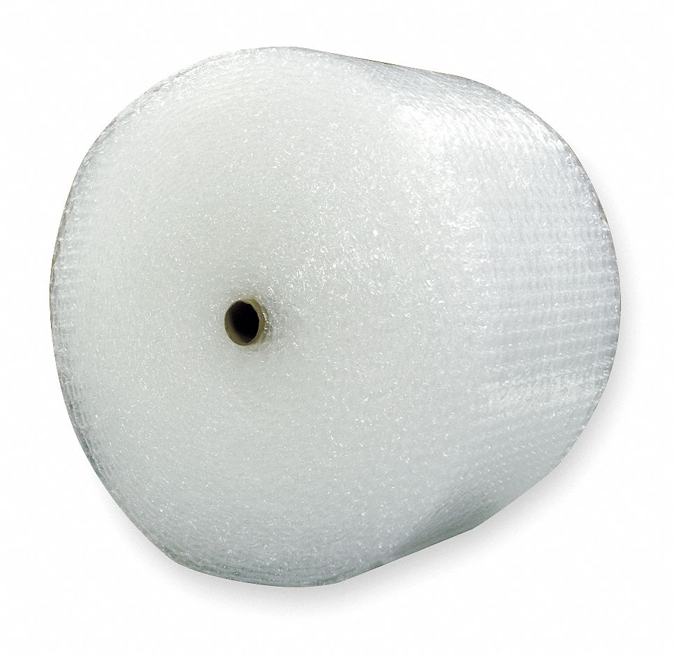 AntiStatic Bubble Roll, Roll Width 12 in, Roll Length 125 ft Grainger