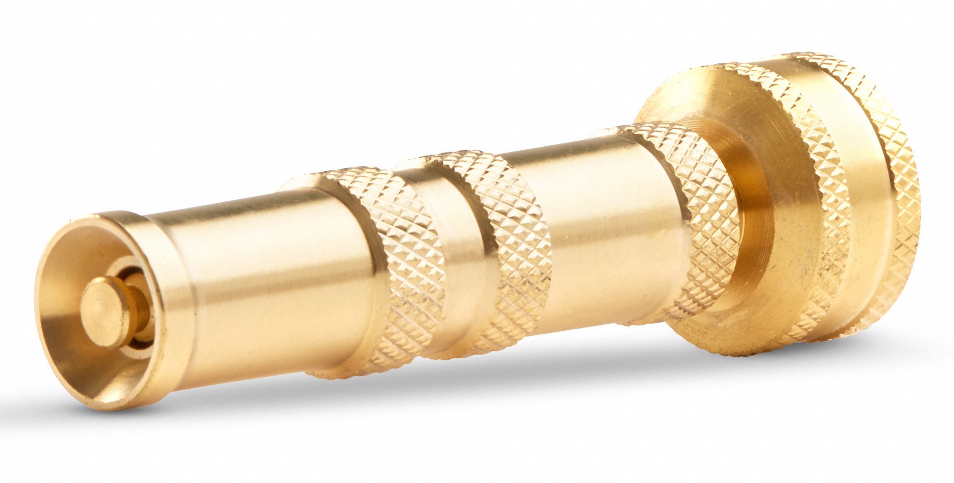 GILMOUR Water Nozzle 60 psi Max. Pressure, Twist, GHT, Brass, Brass 1HLV68528121001 Grainger