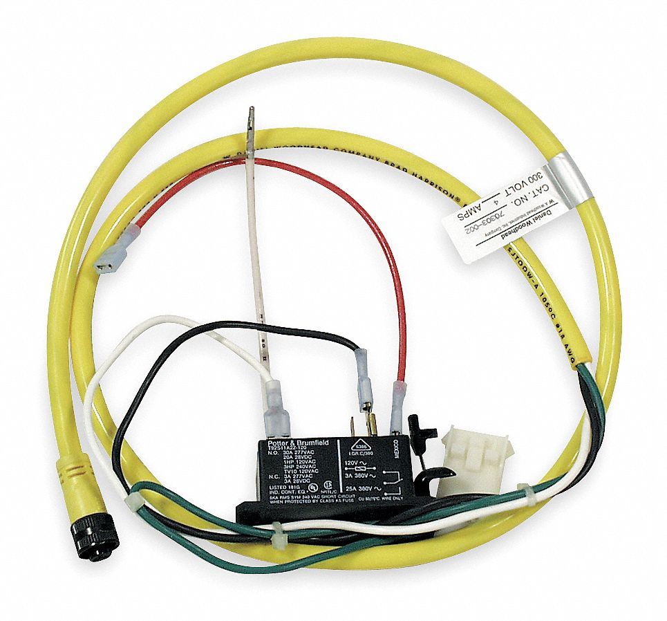 Float Cable Assembly, Overfill Protection Kit, 1/4 in Spade Grainger