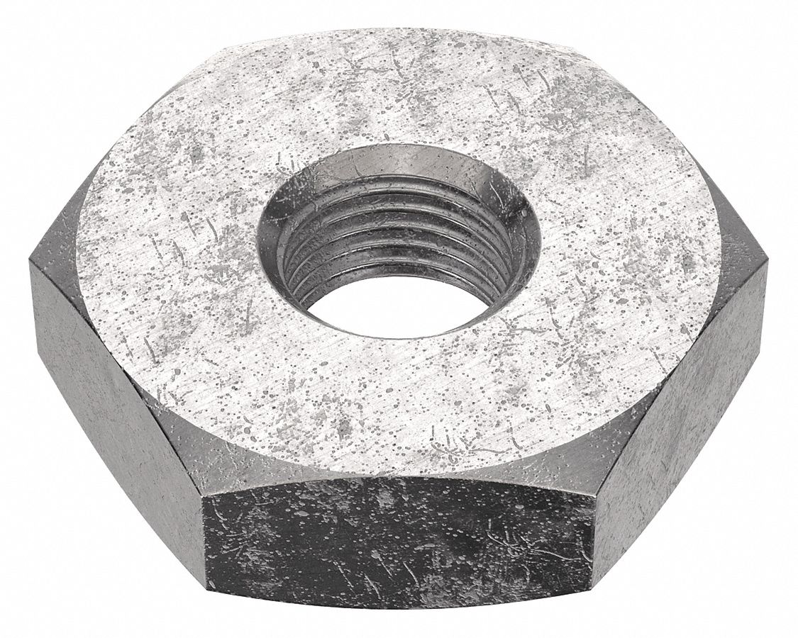 1/4"40 Thread, 5/8 in Hex Wd, Panel Nut 1JLU6Z0218 Grainger