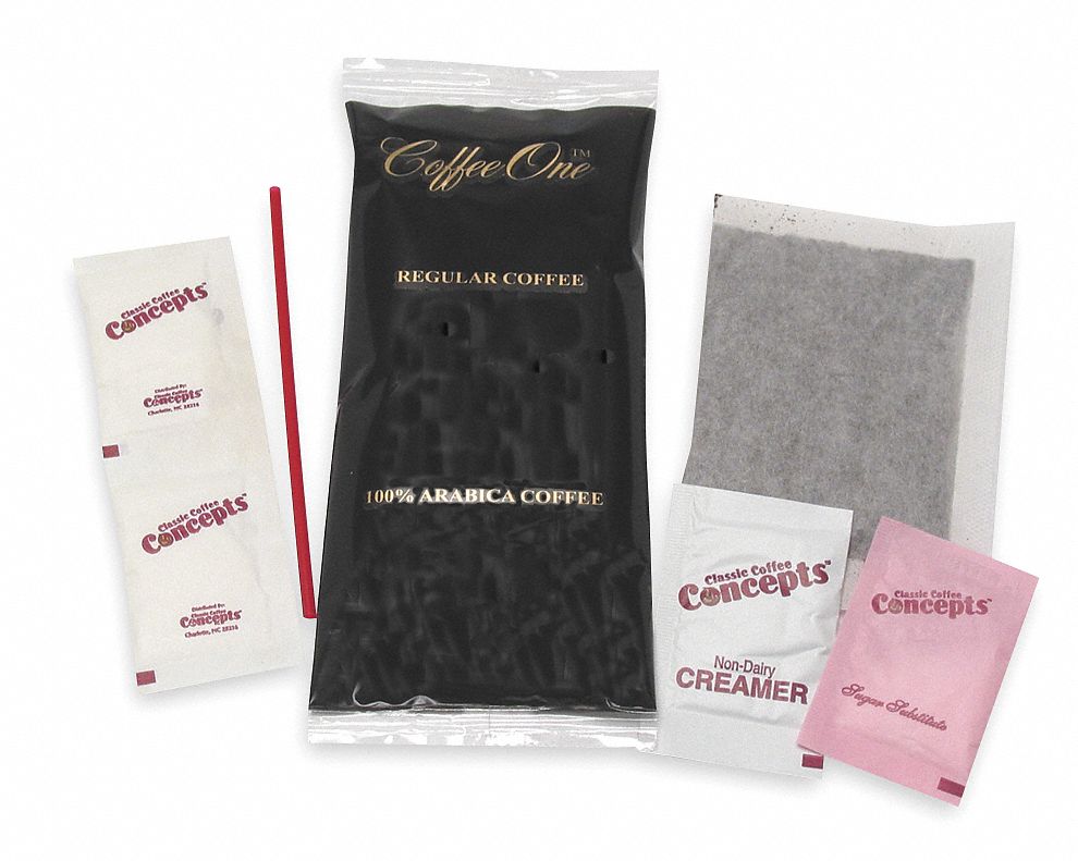 Coffee Packet, 50 PK Grainger