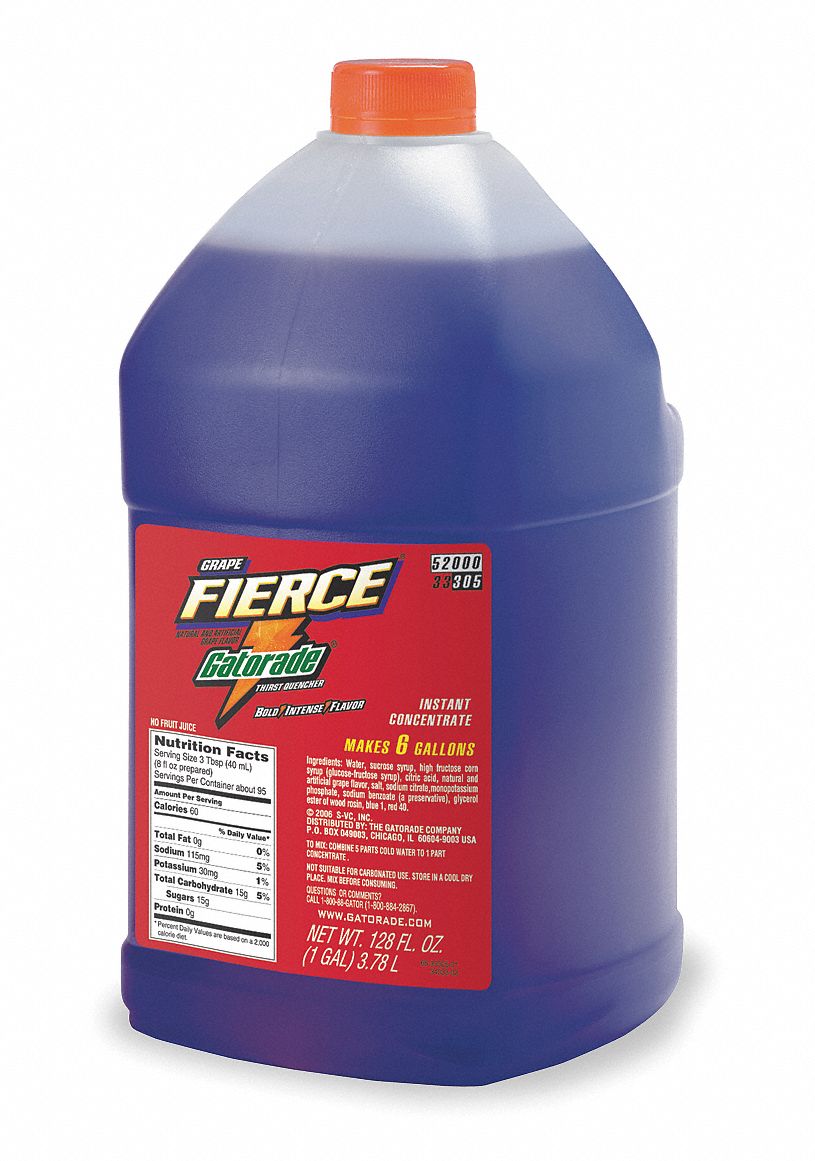 GATORADE Sports Drink Mix, Liquid Concentrate, Regular, 1 Package