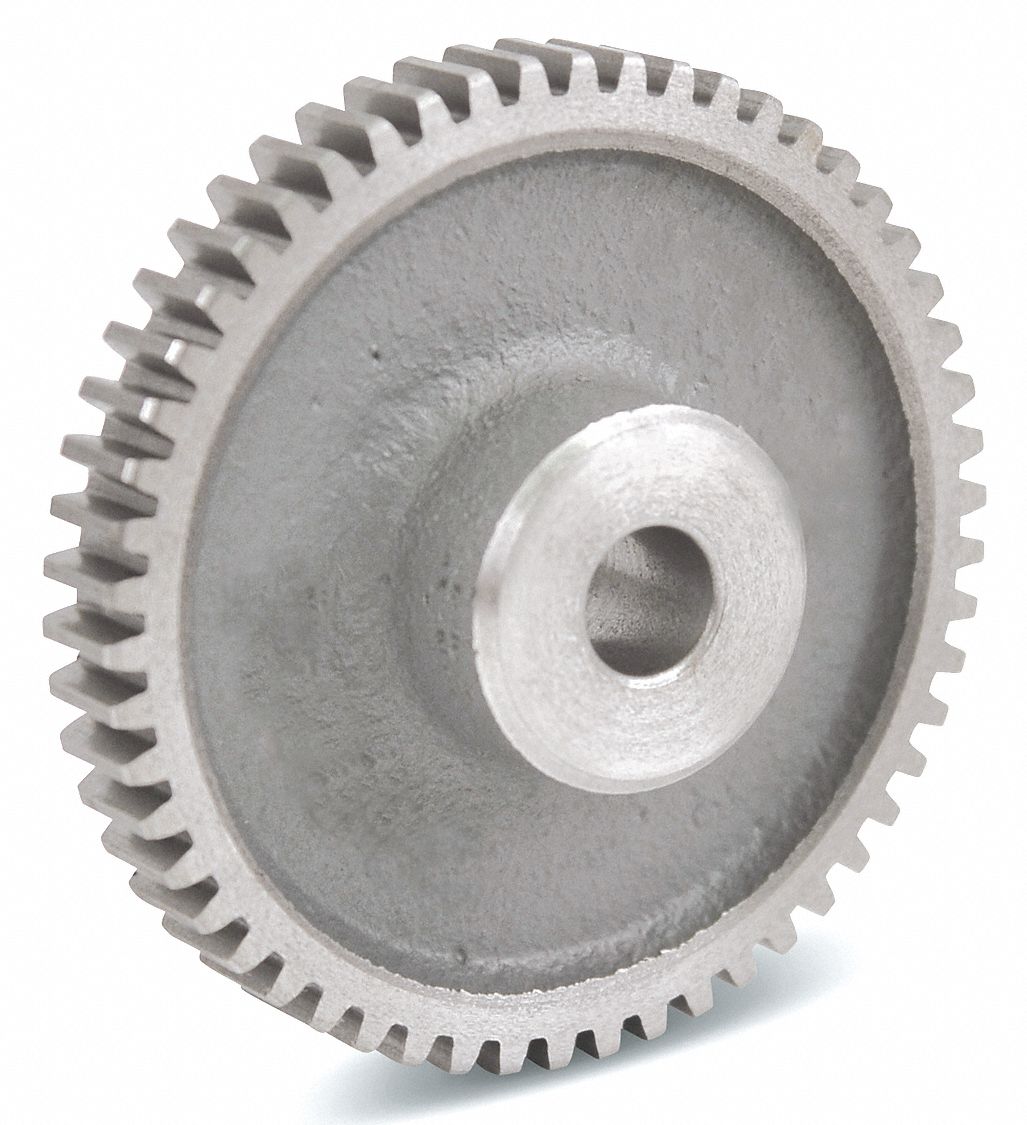 BOSTON GEAR Cast Iron Spur Gear, 10 Pitch, 4.0 in Pitch Dia. (In