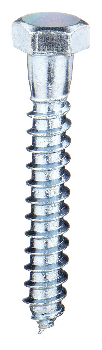 3/8" Size, 4 in Lg, Hex Head Lag Screw - 1LB97|U08280.037.0400 - Grainger