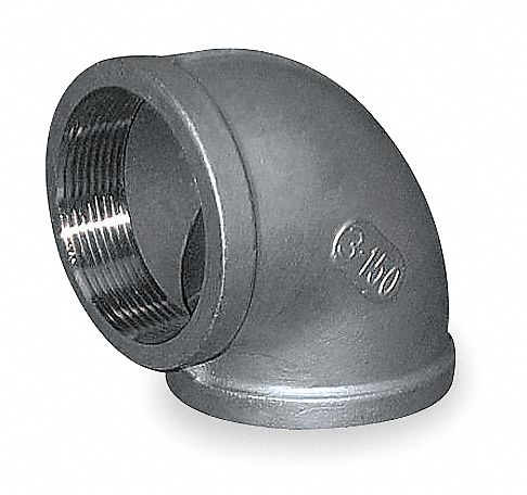 GRAINGER APPROVED Codo de 90 grados,1/2 pulg.,300 psi Aditamentos