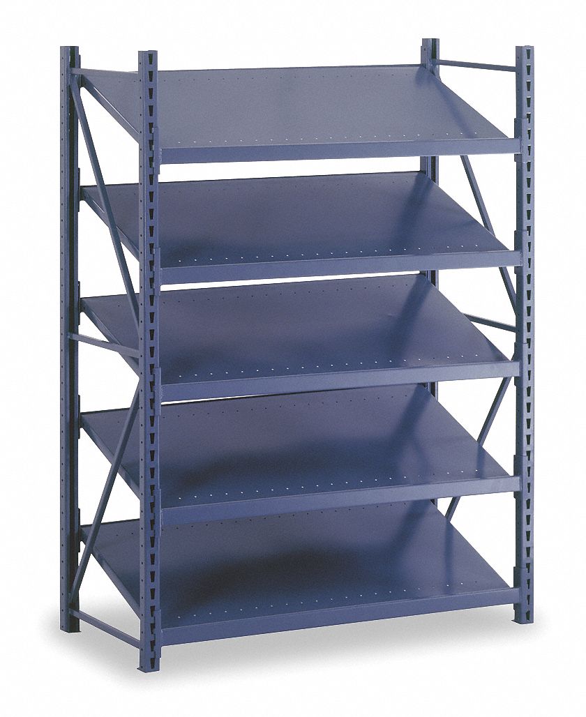 EDSAL, Starter, 52 in x 24 in, Boltless Shelving 1LXE3INSTS2706