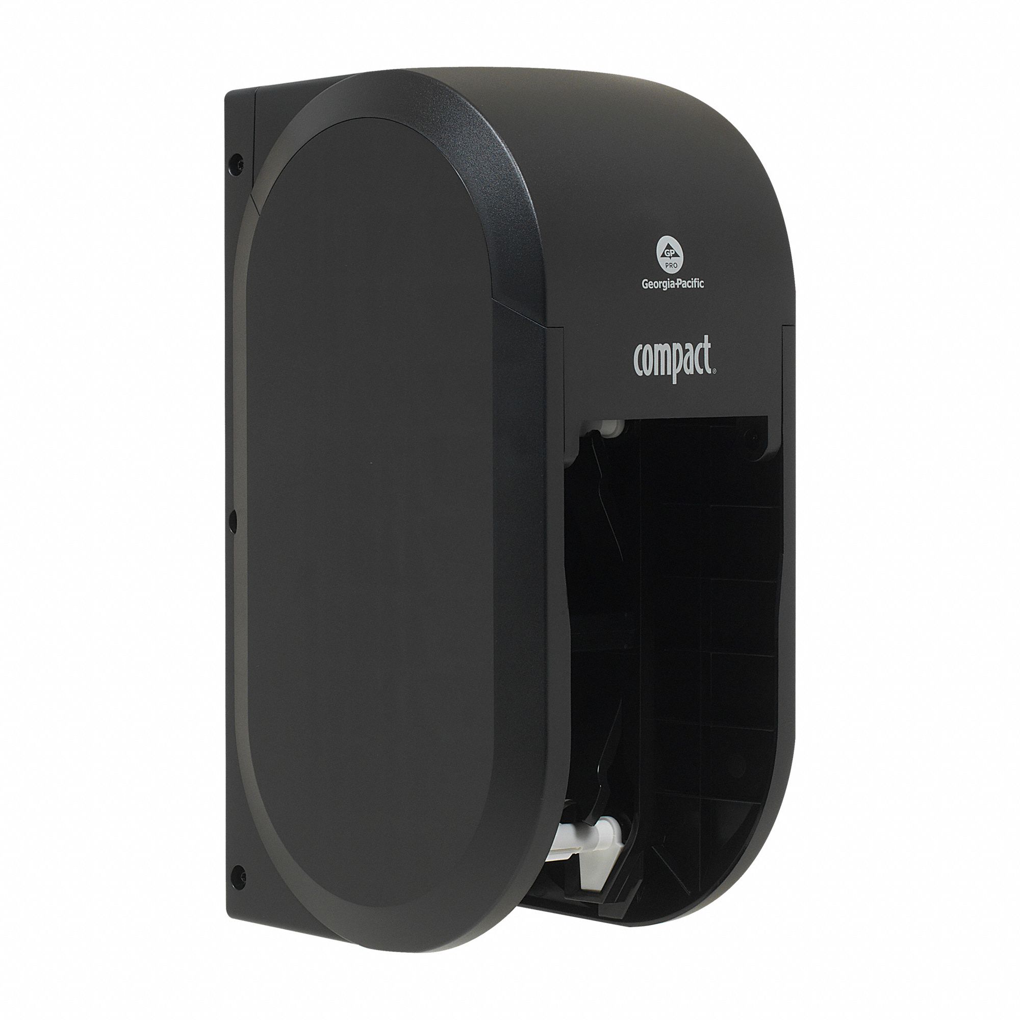 Toilet Paper Dispenser, Compact(R), Black, Coreless, (2