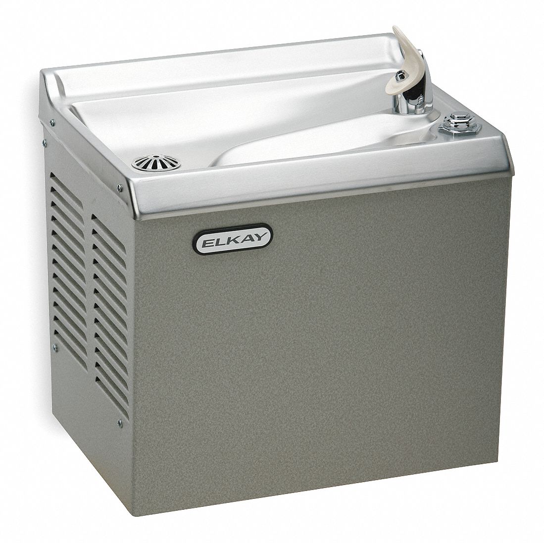 ELKAY Water Cooler, Wall Mount, 3 GPH 1MCE4HEW3L1Z Grainger