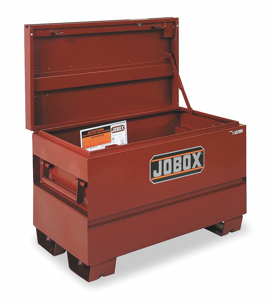 JOBOX 233/4" x 20" x 42" Jobsite Box, 9.3 cu. ft., Brown 1MCE71