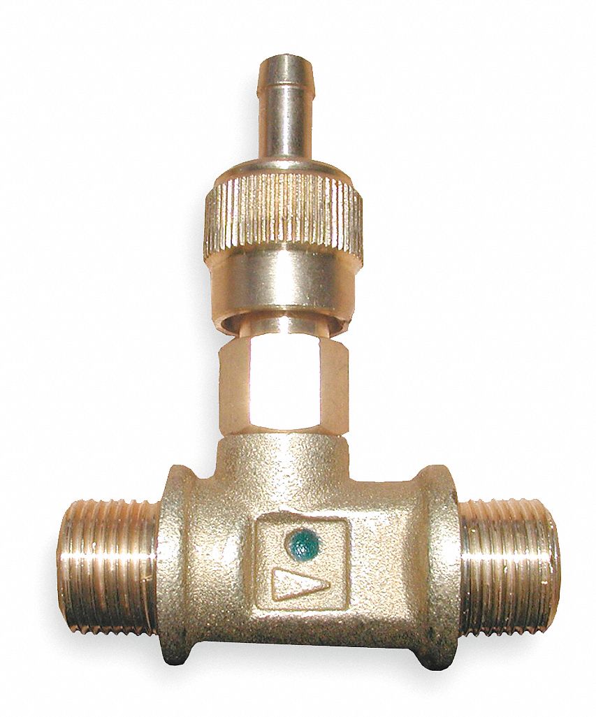 DAYTON Chemical Injector 3/8 M, 3/8 M, 4 to 5.5, 4,500 psi Max