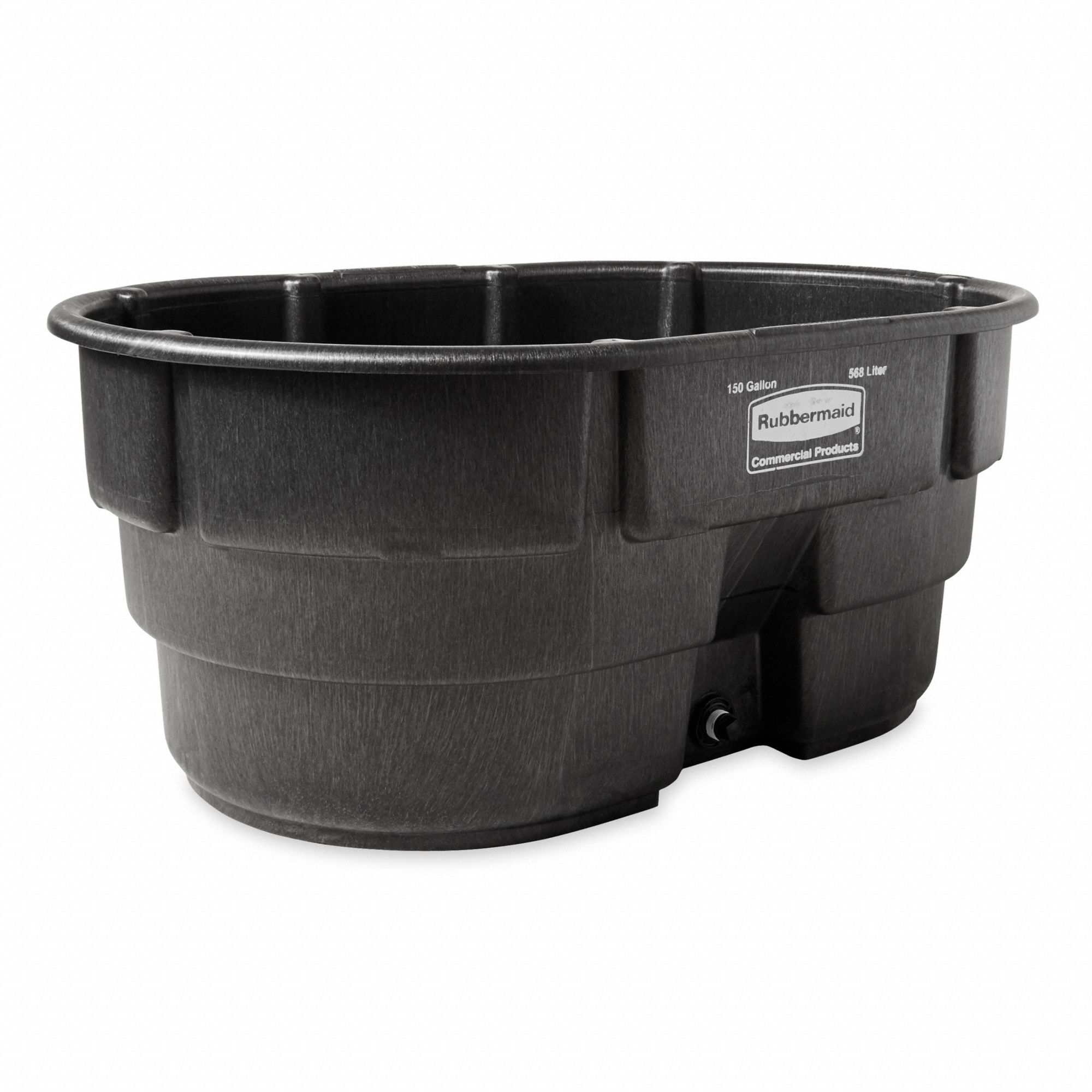 RUBBERMAID COMMERCIAL PRODUCTS Stock Tank 150 gal, 58 in x 39 in x 25