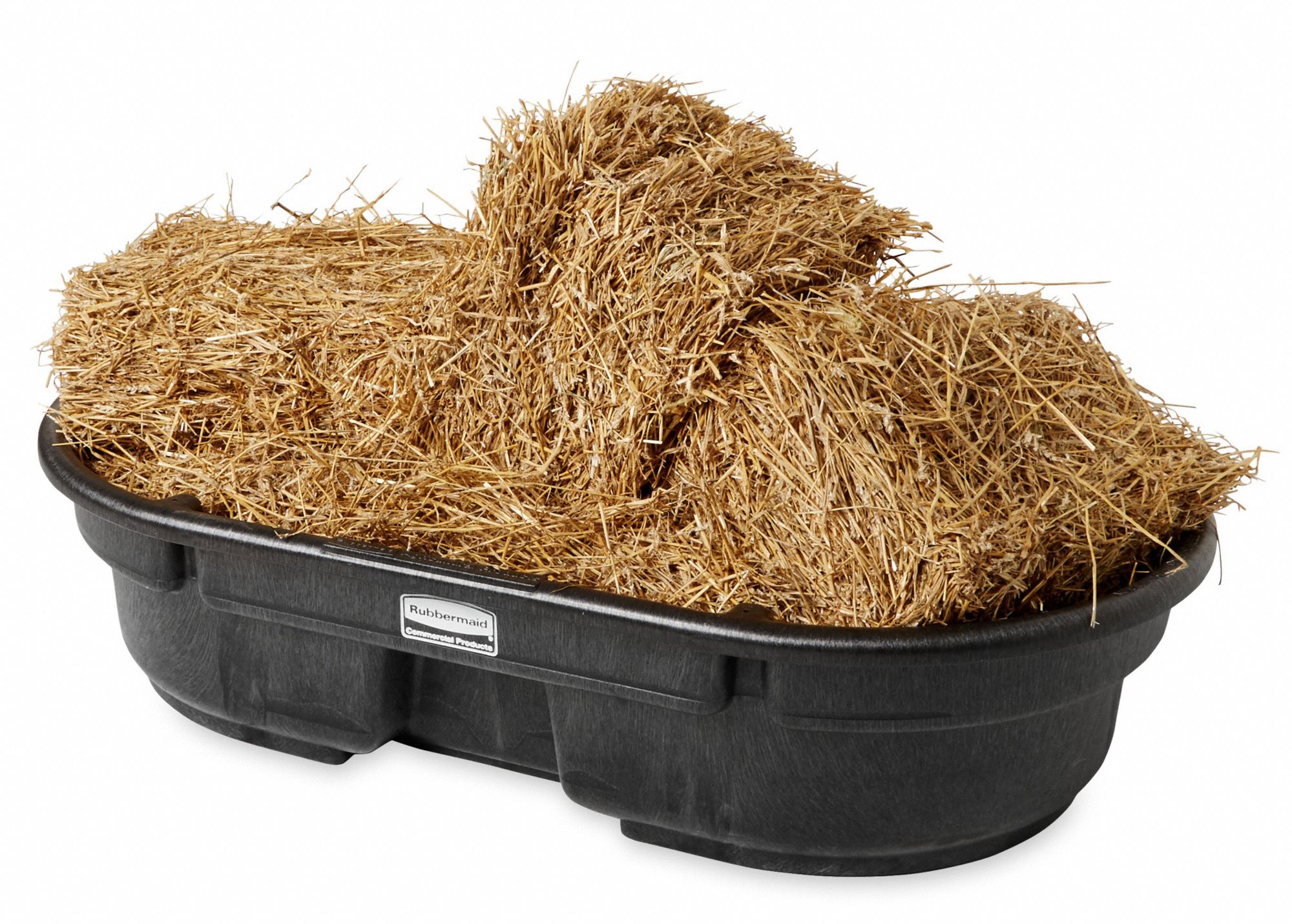 RUBBERMAID COMMERCIAL PRODUCTS Stock Tank, Black, 12 inH x 52 inL x 31