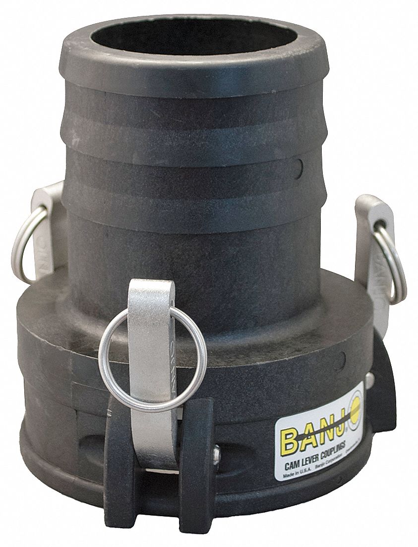 BANJO Cam and Groove Coupling 4 in Coupling Size, 4 in Hose Fitting