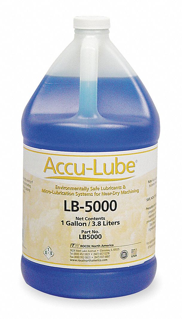 ACCULUBE Cutting Oil 1 gal Container Size, Bottle, Blue 1MKN2