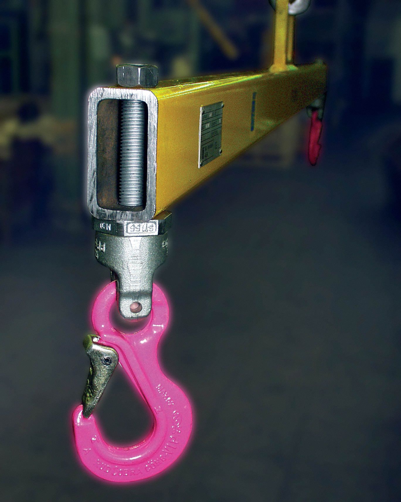 RUD CHAIN ScrewOn Hoist Ring, 1/213 Thread Size, 1,380 lb Working Load Limit, 180° Pivot