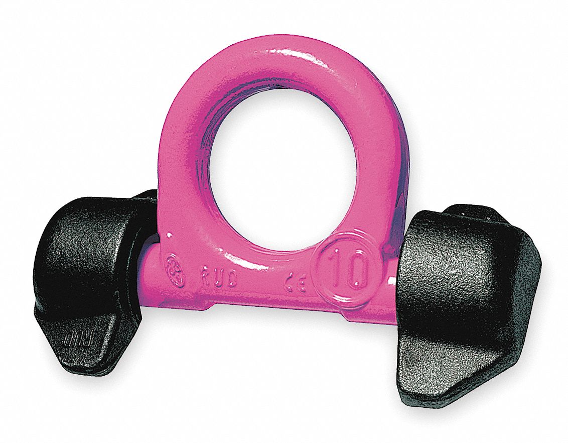 RUD CHAIN WeldOn Hoist Ring, 22,040 lb Working Load Limit, 180° Pivot 1MLX37992490 Grainger