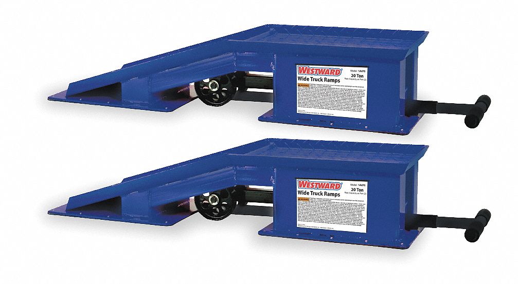 WESTWARD Truck Ramps, Steel, 20 Tons, PR 1MZK31MZK3 Grainger
