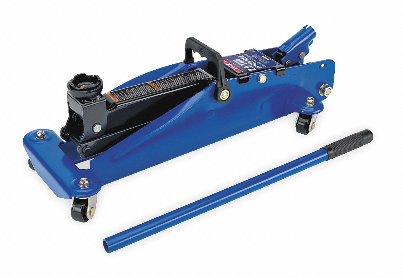 WESTWARD, Floor Jack, Steel, Trolley Floor Jacks 1MZK71MZK7 Grainger