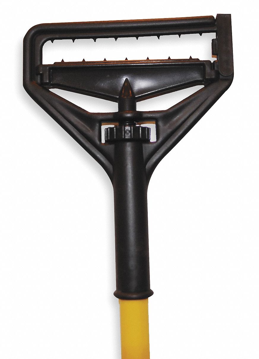 TOUGH GUY Wet Mop Handle Tube/Strip/String Mop, TBar Head, Fiberglass