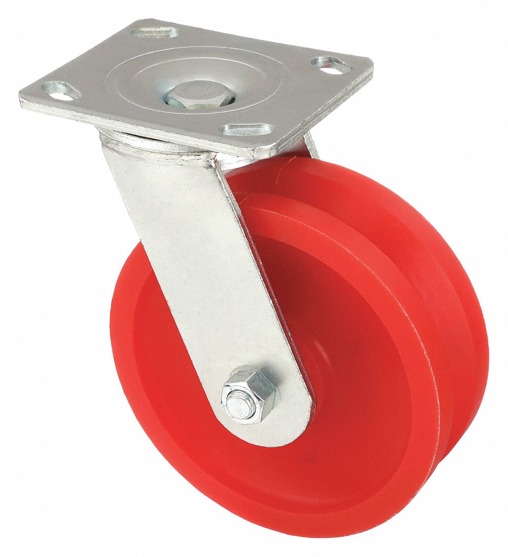 Swivel, Polyurethane, Plate Caster - 1NWD1|1NWD1 - Grainger