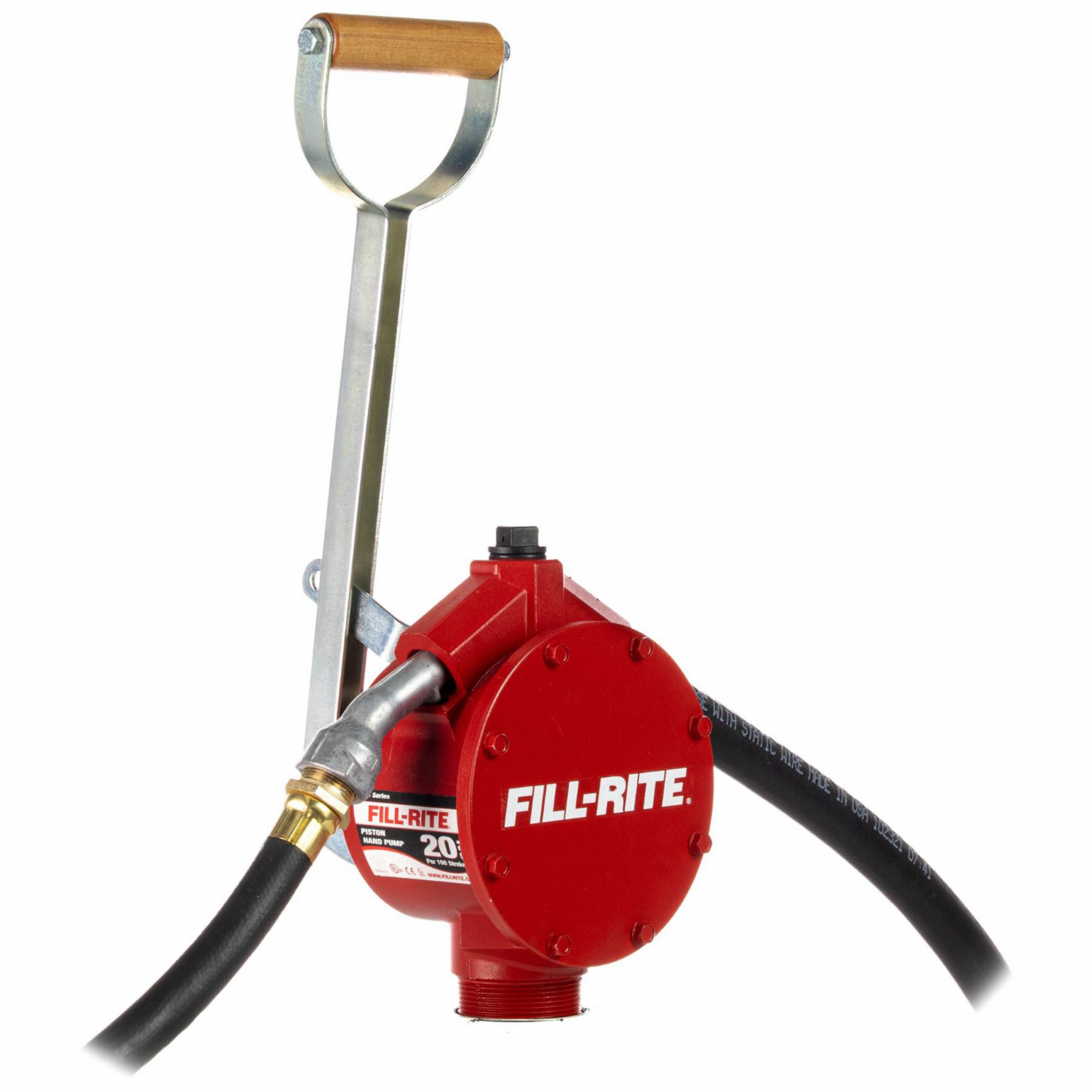 FILLRITE, Pump with Hose & Nozzle, Bung, Hand Operated Drum Pump 1P892FR152 Grainger