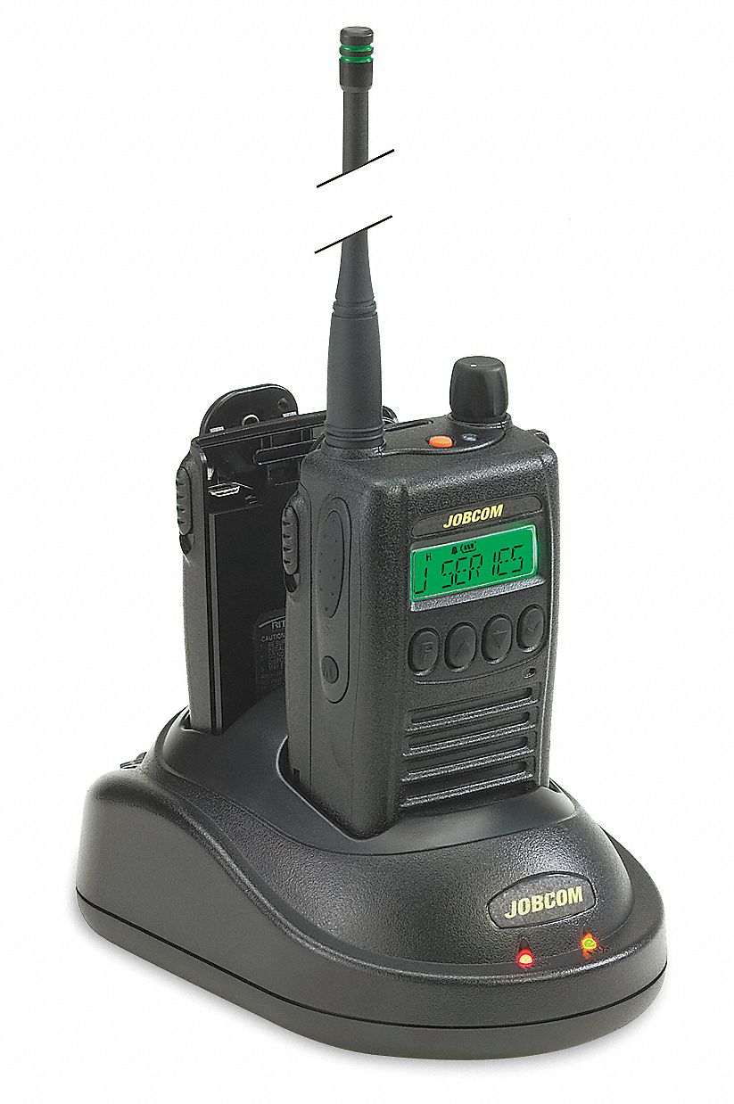 Handheld Portable Two Way Radio, J, 10, UHF, Analog, Backlit LCD