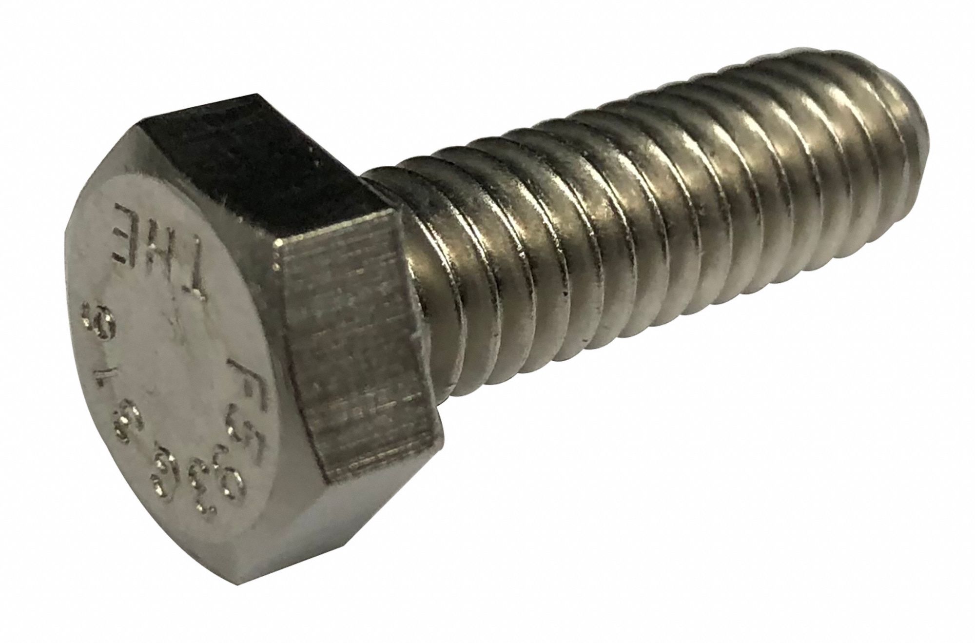 GRAINGER APPROVED #8-32 Machine Screw, Hex Trim, Hex, 18-8 (304