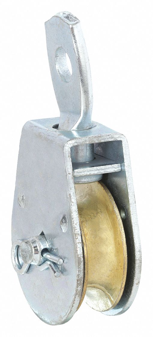 Swivel Eye, 3/8 in Eye Hook Inside Dia., Pulley 1RCF61RCF6 Grainger