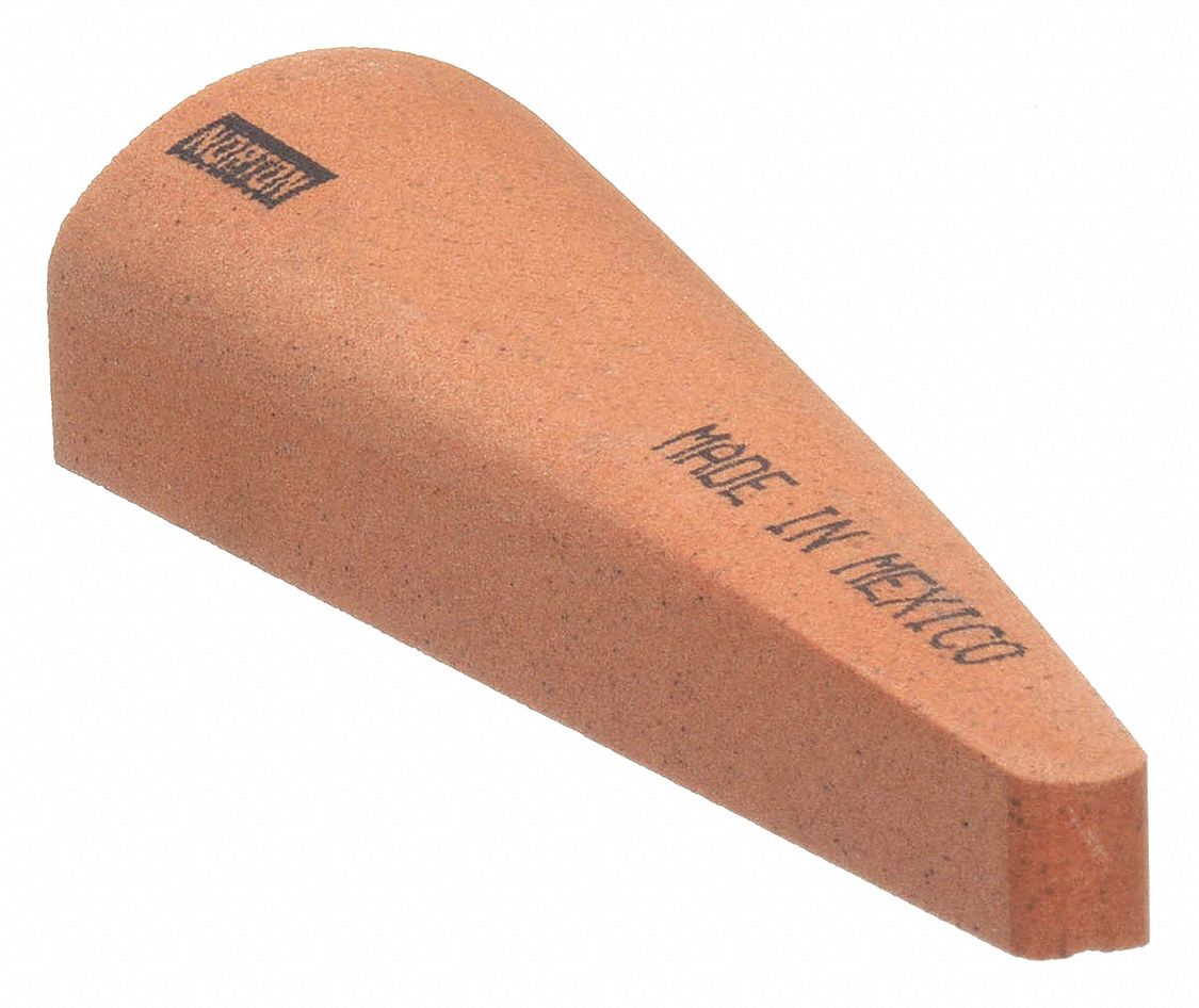NORTON, Gouge, 6 in L x 3/4 in W, Gouge Sharpening Stone 1RCY1