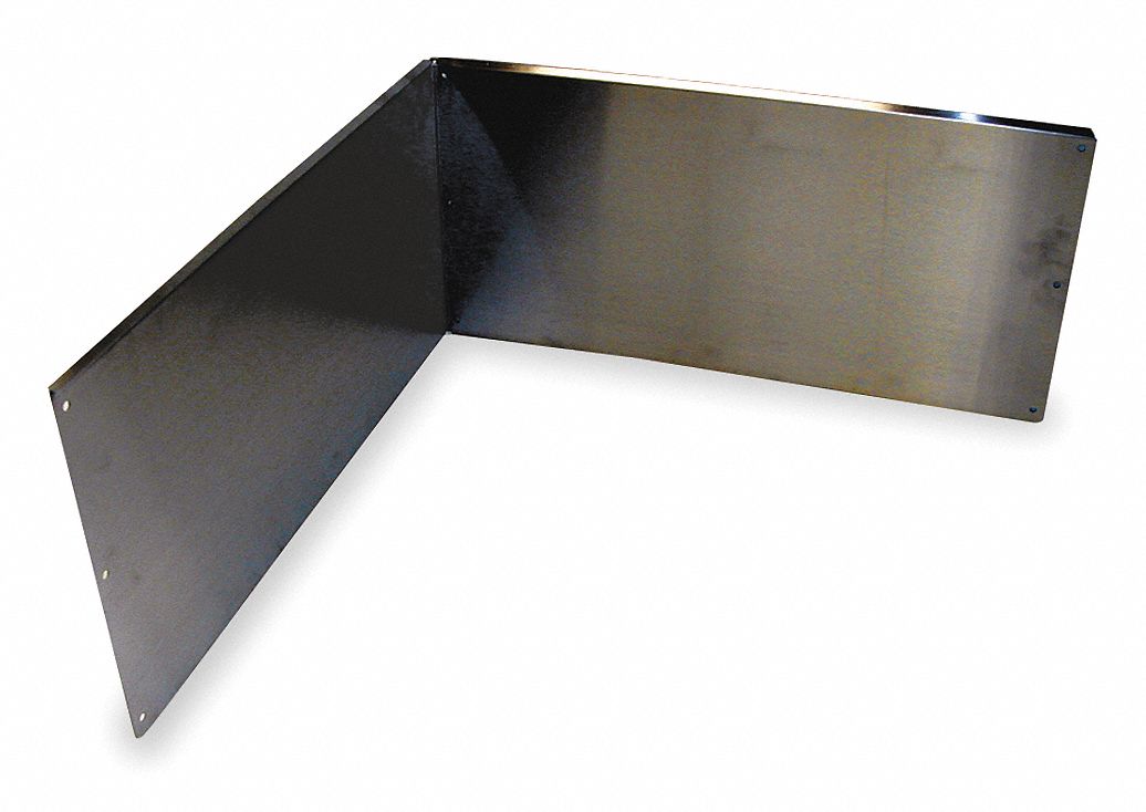 MUSTEE Stainless Steel Wall Guards For Use With Mfr. No. 63M 1RLN667