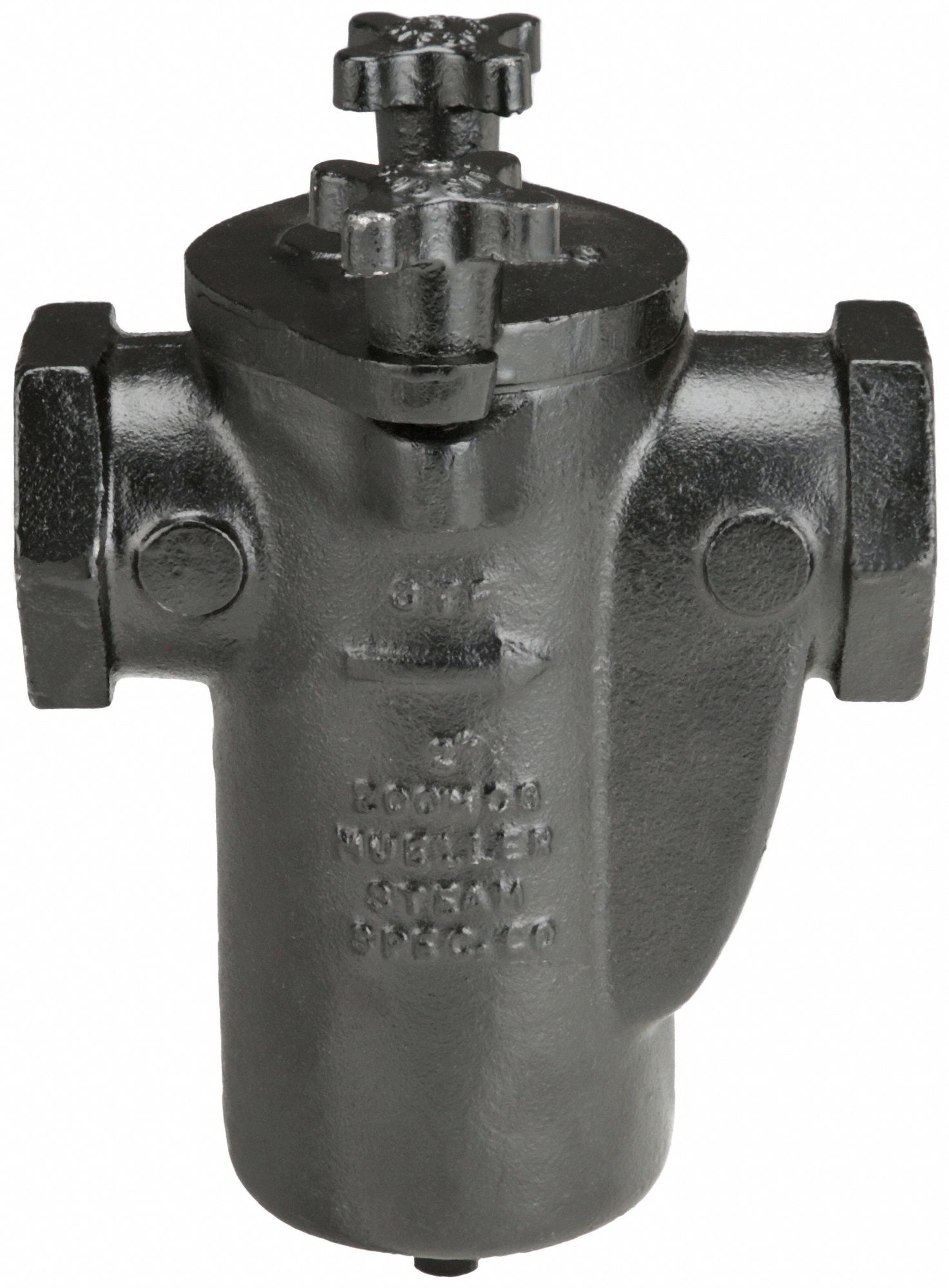 MUELLER STEAM SPECIALTY Basket Strainer Cast Iron, Single, NPT, 1/2 in