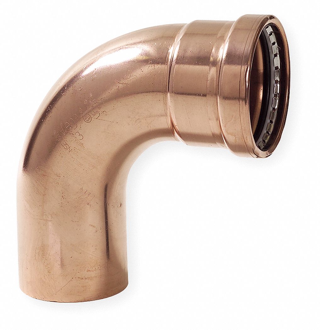 VIEGA PROPRESS XL 90 Degree Street Elbow Copper, PressFit x FTG, EPDM