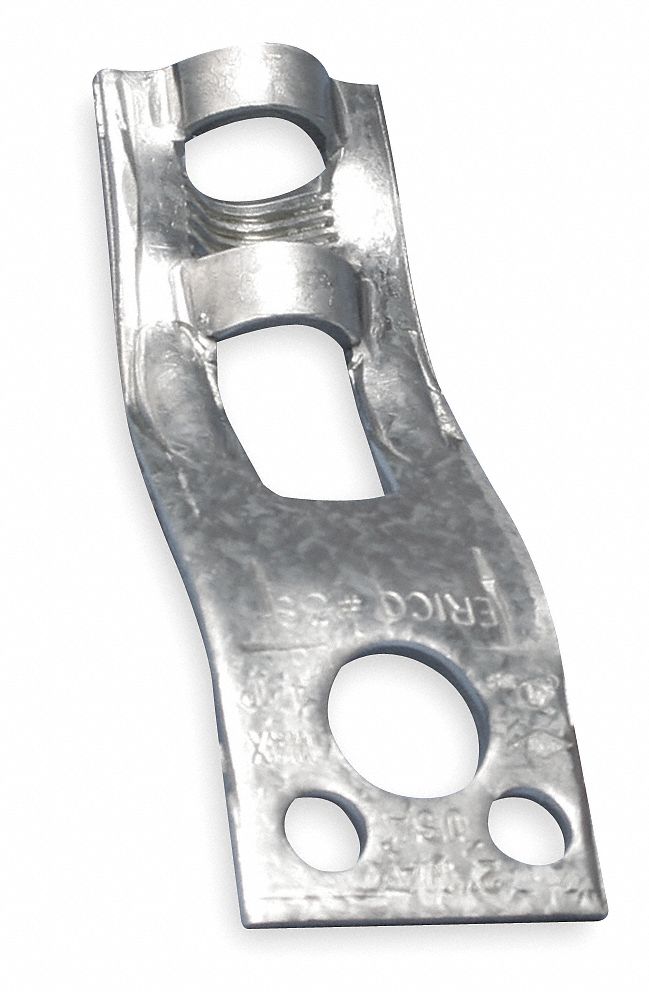 GRAINGER APPROVED Offset Eye Socket Rod Hanger, ElectroGalvanized