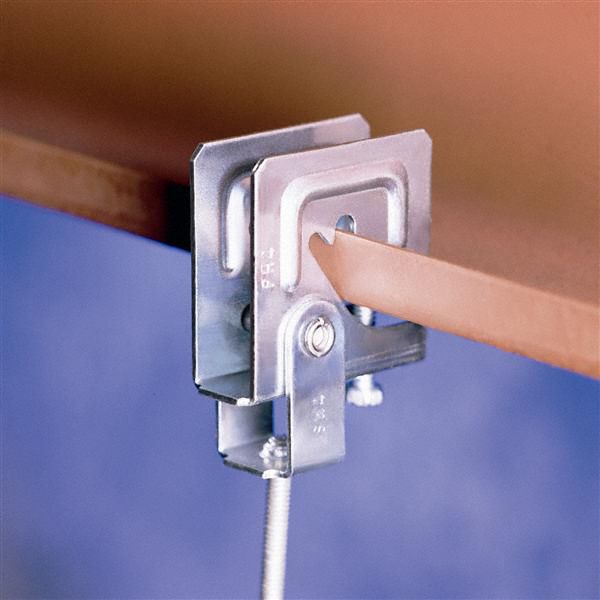 NVENT CADDY Multiflange Beam Clamp, ElectroGalvanized Steel 1RVG4