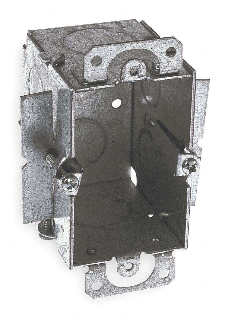 RACO Electrical Box Steel, 2 1/2 in Nominal Dp, 2 in Nominal Wd, 3 in