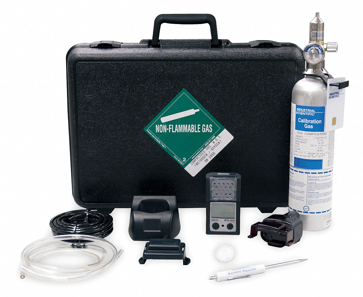 MultiGas Detector, 4 Gas, Detects Oxygen, Carbon Monoxide, Hydrogen